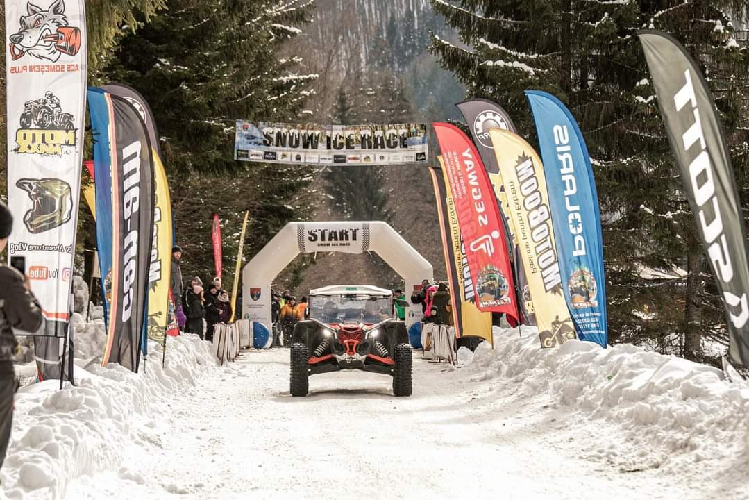 Linia de sosire — Snow Ice Race